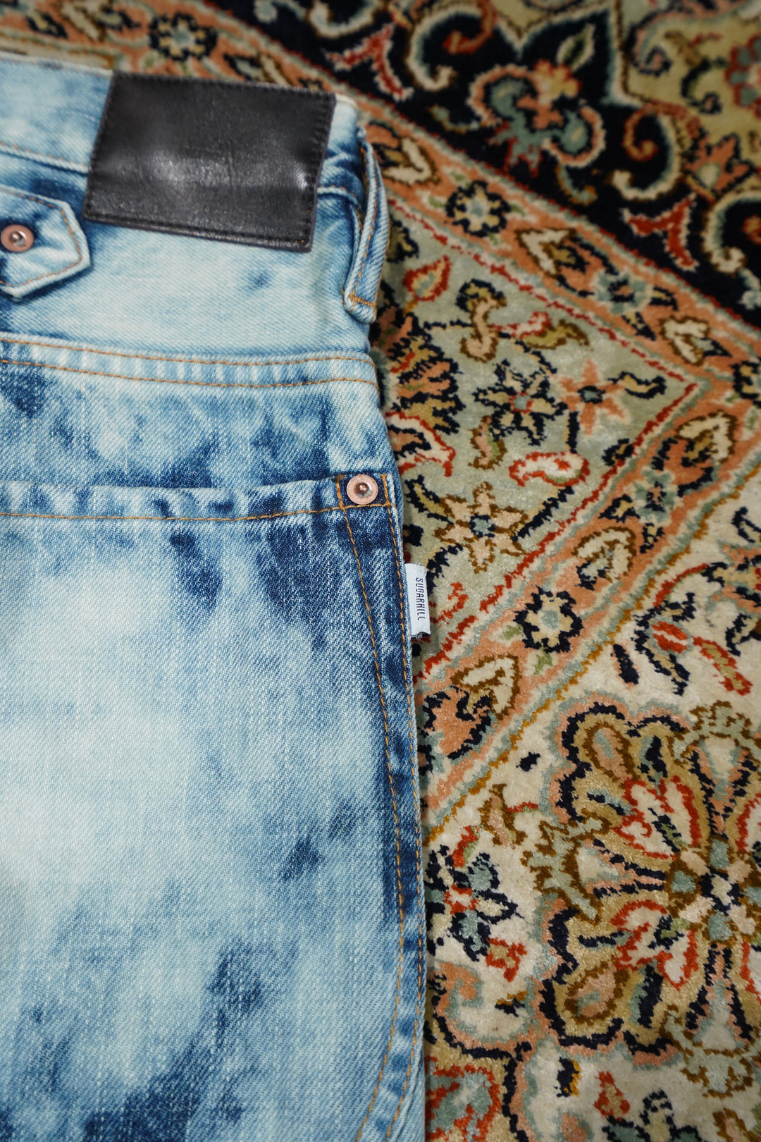 sugarhill ランダムブリーチデニム　サイズ32  定価¥42,900 sugarhill ランダムブリーチデニムサイズ32 定価¥42,900