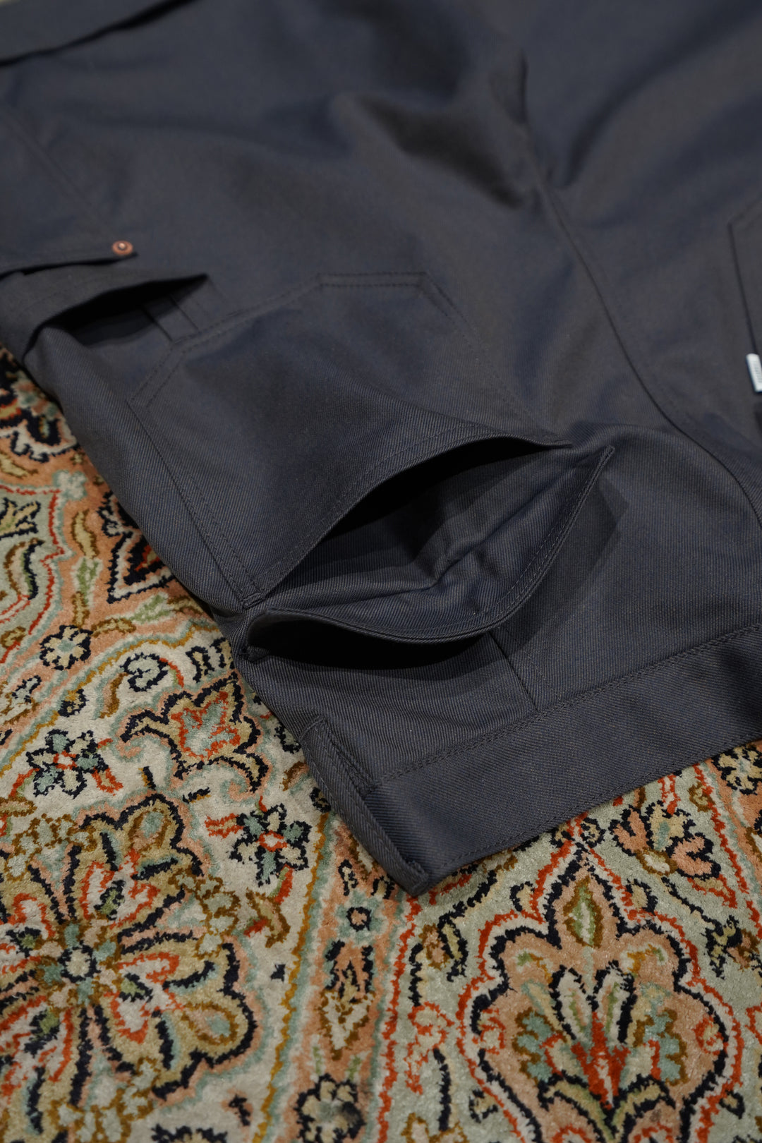 SUGARHILL(シュガーヒル)2025MIDSのWORKERS TROUSERS(NAVY)(ショート