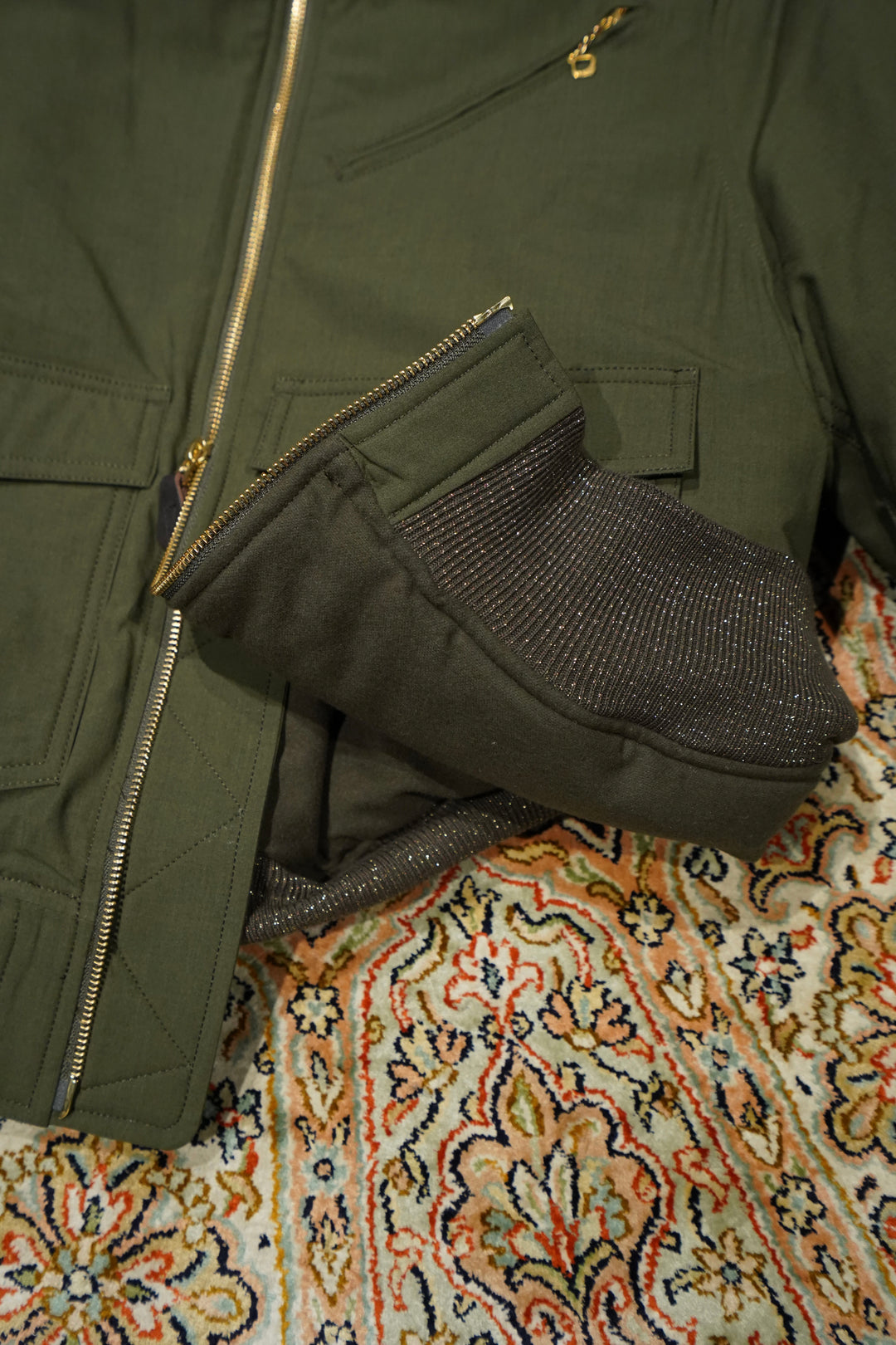 STEAF(スティーフ)のGLEAM FLIGHT JACKET(EARTH GREEN)(ジャケット)の