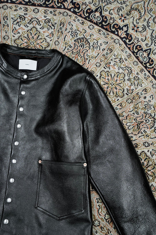 SUGARHILL(シュガーヒル)26SSのSHRINK POCKET JACKET(BLACK SHRINK