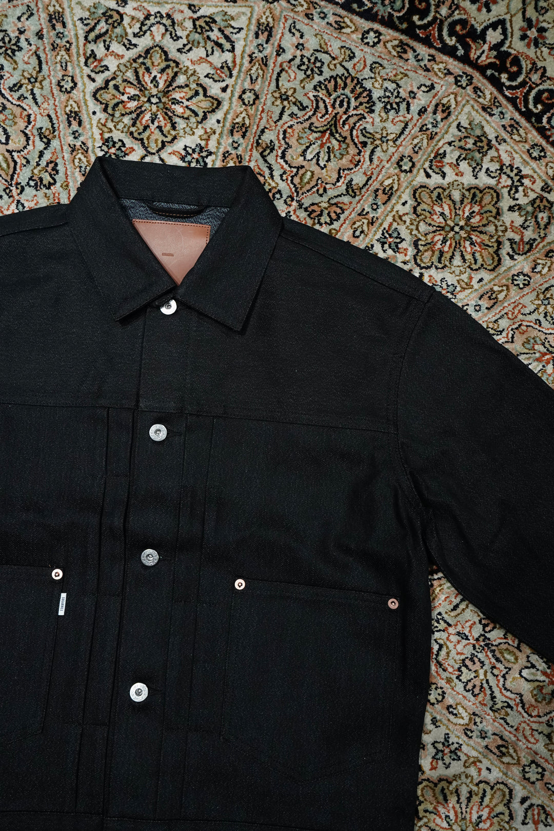 SUGARHILL(シュガーヒル)25AWのTWISTED HEATHER DENIM JACKET(BLUE x