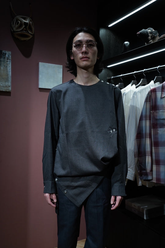 OMAR AFRIDI 22SS COLOURIST SHIRT 半袖シャツ 22SS 未使用品 Omar Afridi カラー ブロック 半袖 シャツ