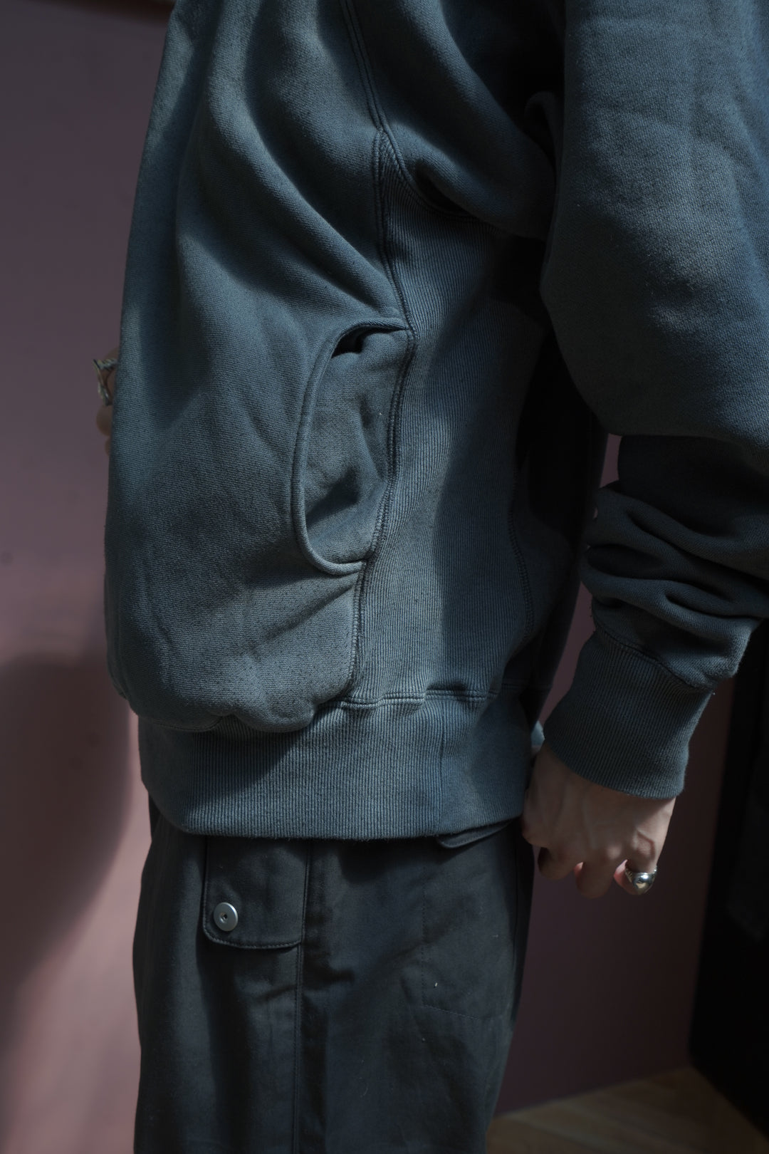 SUGARHILL(シュガーヒル)25AWのCREW NECK SWEAT PULLOVER(SAGE