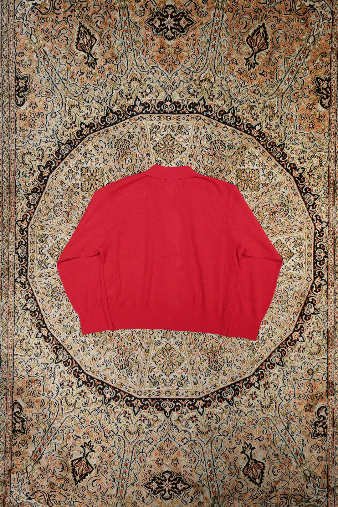 SUGARHILL(シュガーヒル)2025SSのGIMA BOUCLE KNIT SWEATER(RED