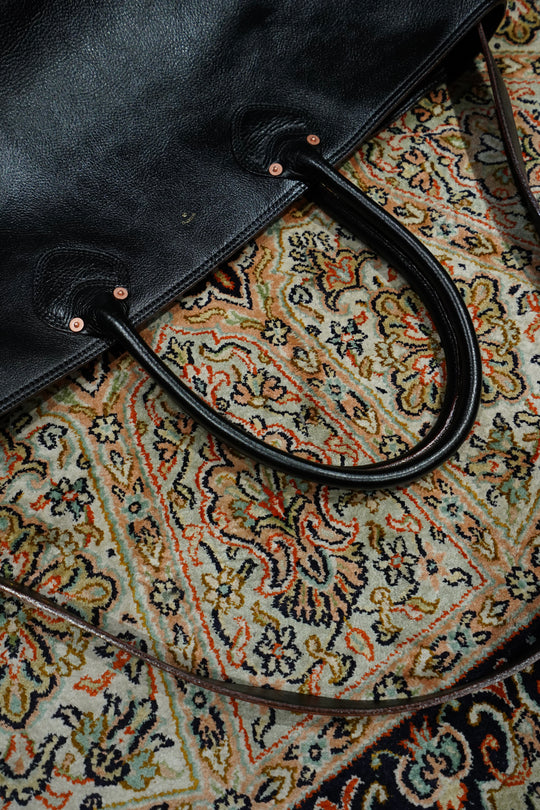 SUGARHILL(シュガーヒル) 25AWのLEATHER TOTE BAG(BLACK SHRINK