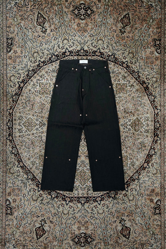 SUGARHILL(シュガーヒル)25AWのTWISTED HEATHER DENIM PANTS DOUBLE