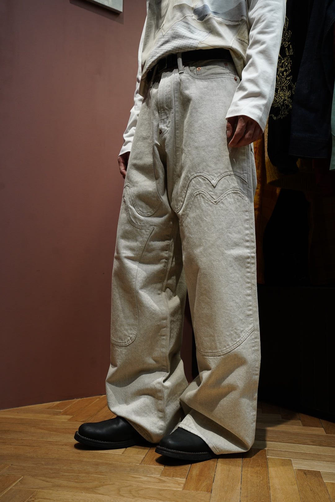 SUGARHILL(シュガーヒル)2025SSのWESTERN DOUBLE KNEE PANTS SUGARHILL(シュガーヒル)2025SSのWESTERN DOUBLE KNEE PANTS