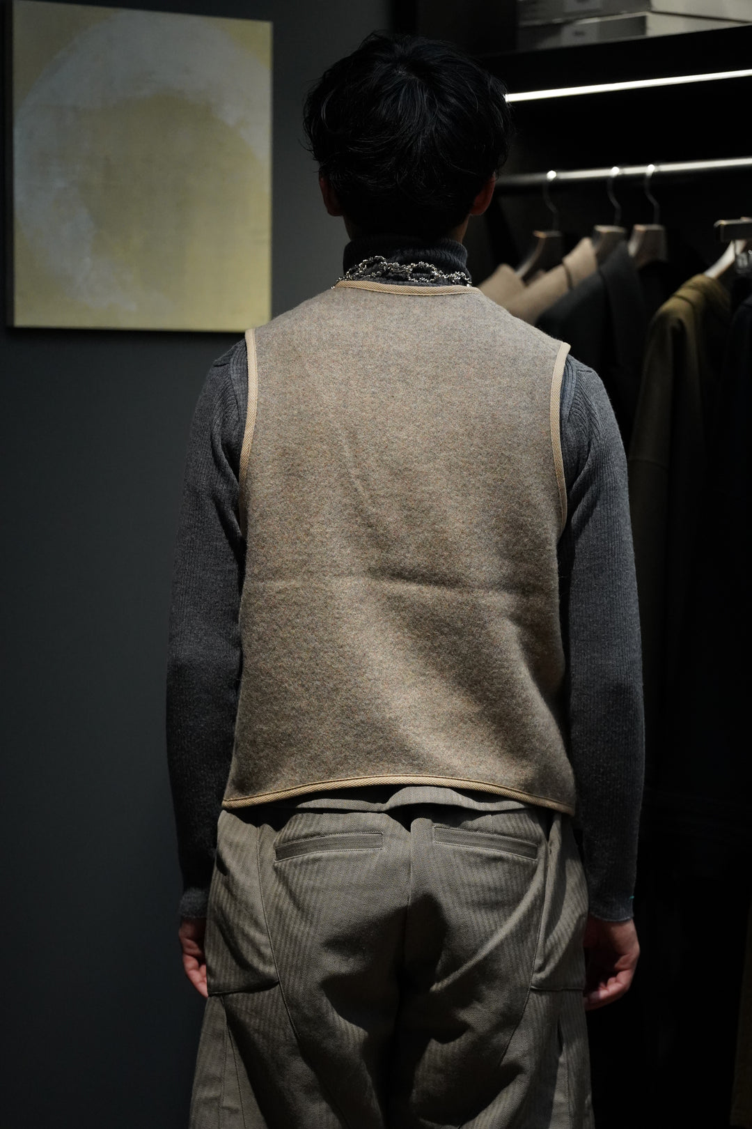 Taiga Takahashi(タイガタカハシ)のBLANKE VEST(BEIGE)(ベスト