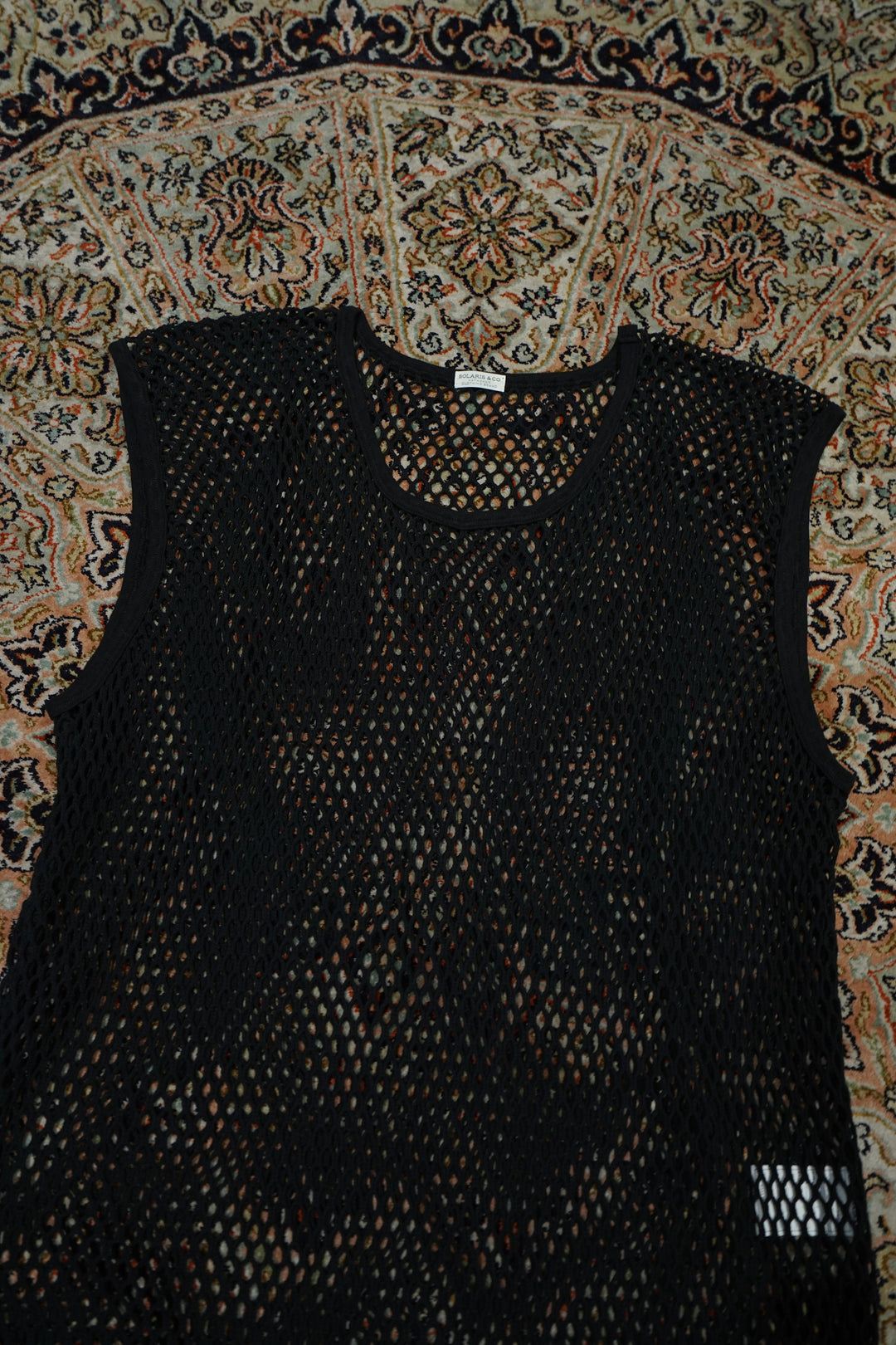 SOLARIS&Co. (ソラリスアンドコー)2025SSのCOTTON MESH TANK TOP