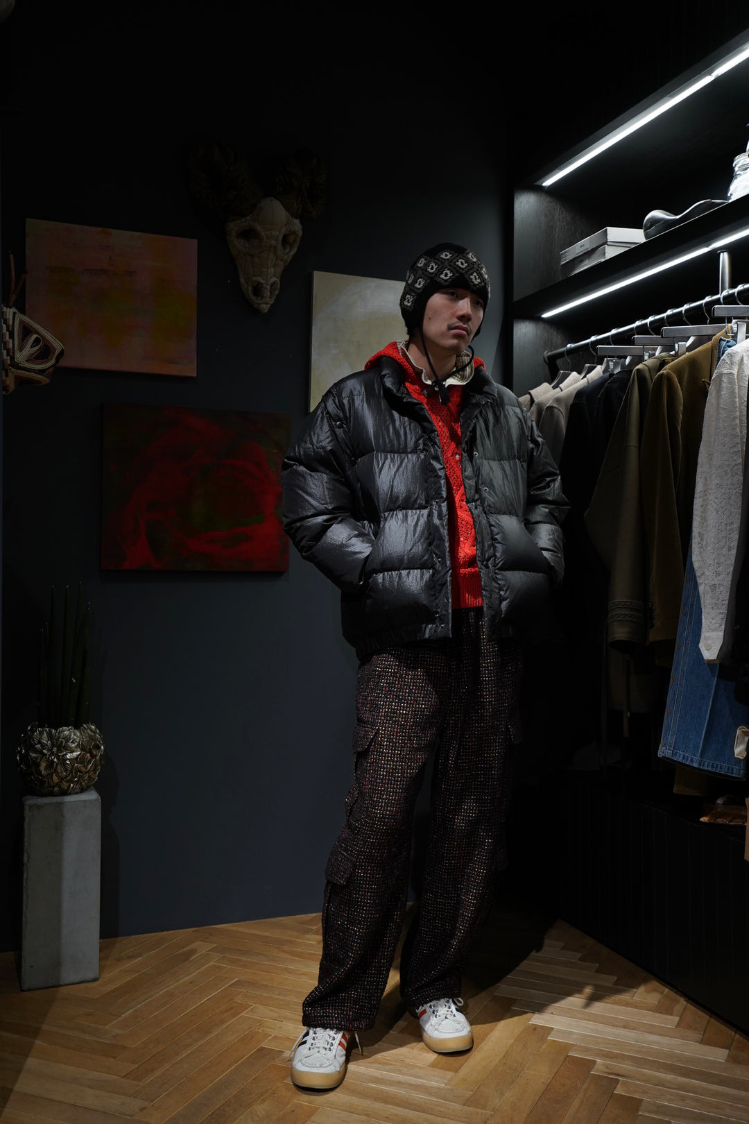 ジャケット・アウター Sasquatchfabrix BACK TO THE DOWN JACKET Sasquatchfabrix.（サスクワァッチファブリックス）のBACK TO