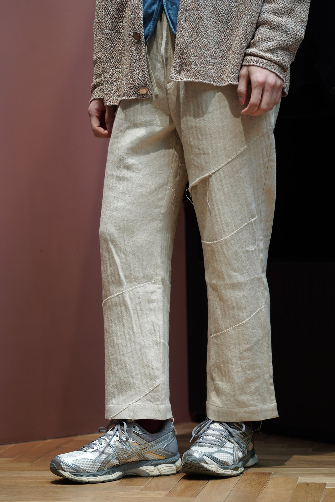 Nobuyuki Matsui(ノブユキ マツイ)26SSのPpants(BEIGE)(パンツ)の通販