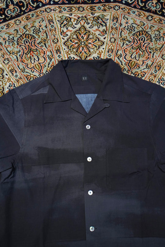 Taiga Takahashi(タイガタカハシ)のOPEN COLLAR SHIRT(KAMISOE PRONT