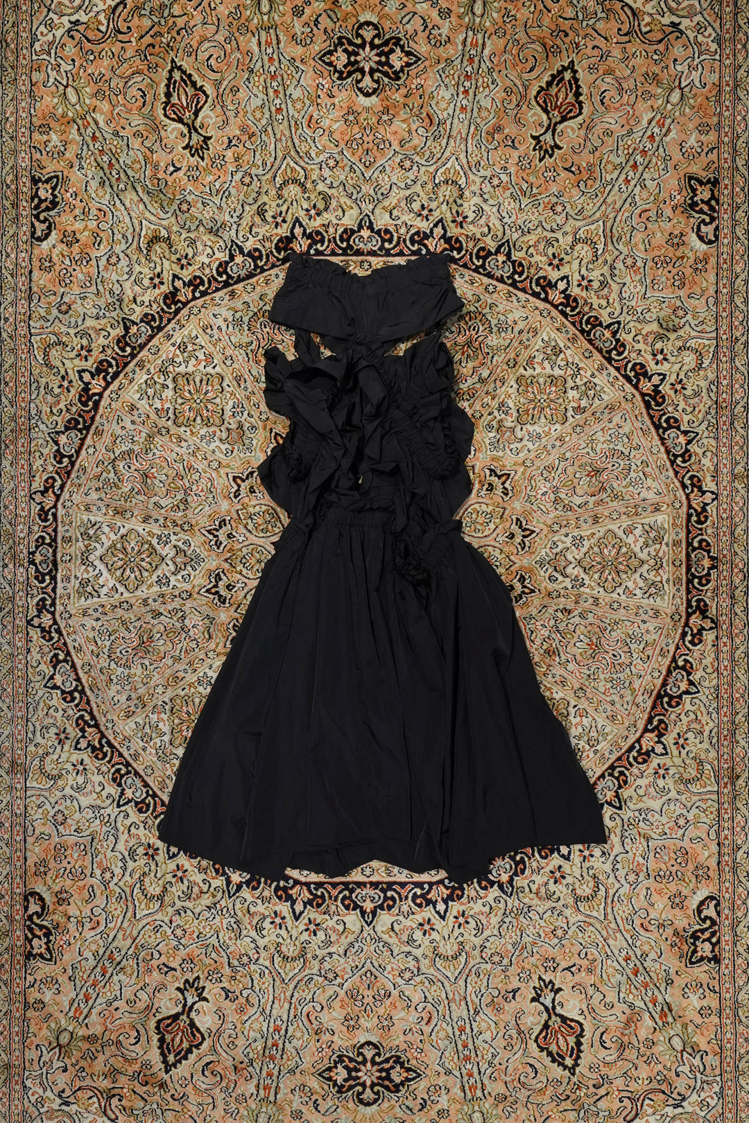 未使用:HOUGA / kiki frill skirt - BLACK image_115667c2-64f2-45ed-911b-