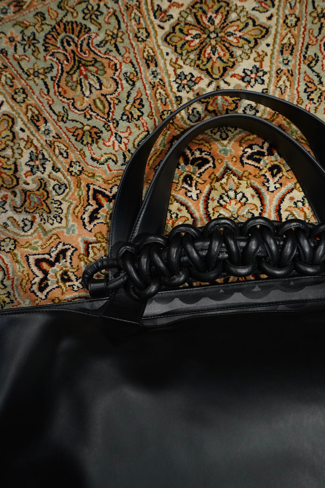 SAGAN VIENNA(サガン・ヴィエンナ)のPAZAR TOTE BAG XL (NERO)(トート