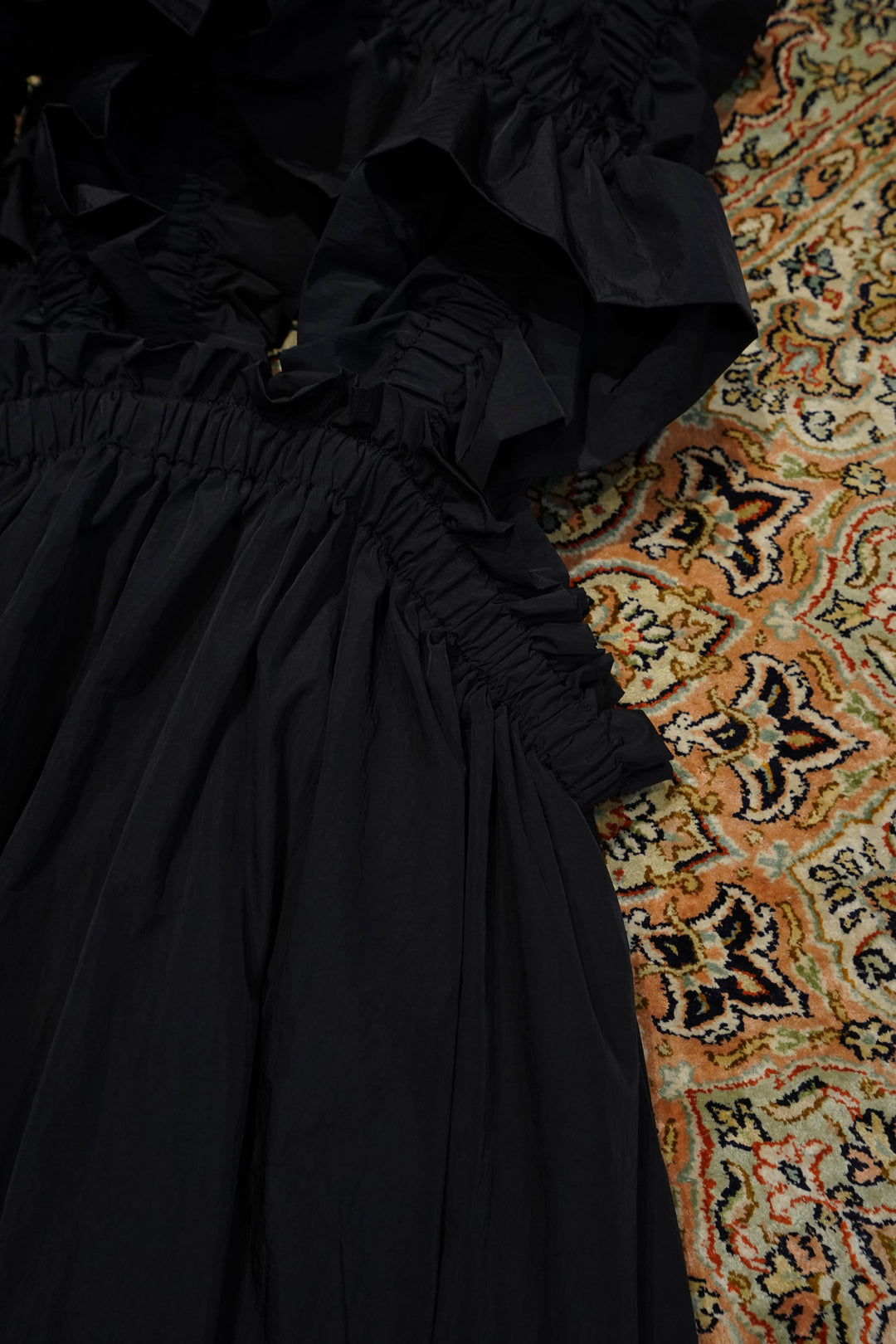 HOUGA(ホウガ)のkiki frill dress(black)(スカート)の通販