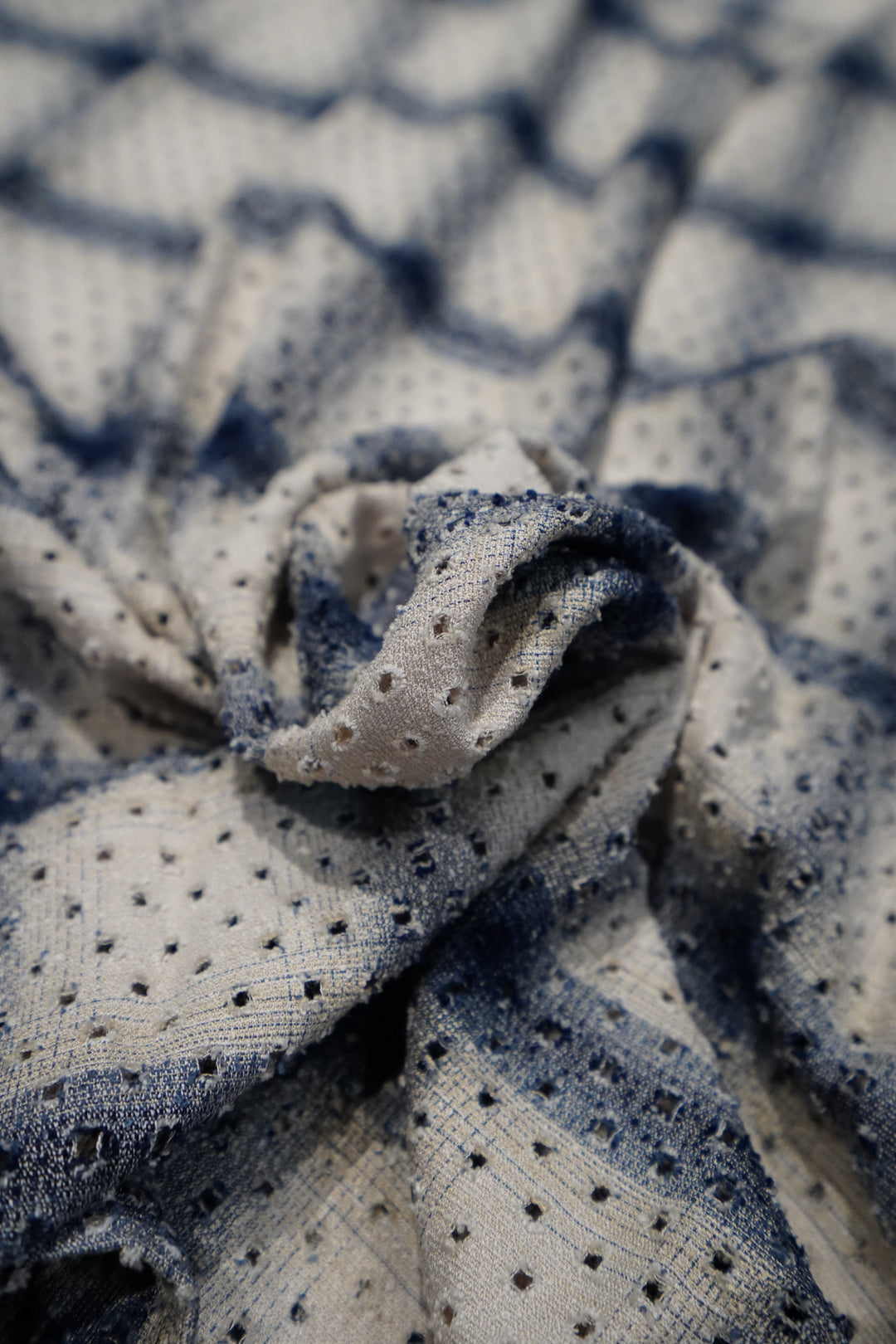 トップス SUGARHILL PUNCHING RAYON OMBRE PUNCHING RAYON OMBRE PLAID OPEN COLLAR BLOUSE – SUGARHILL TOKYO