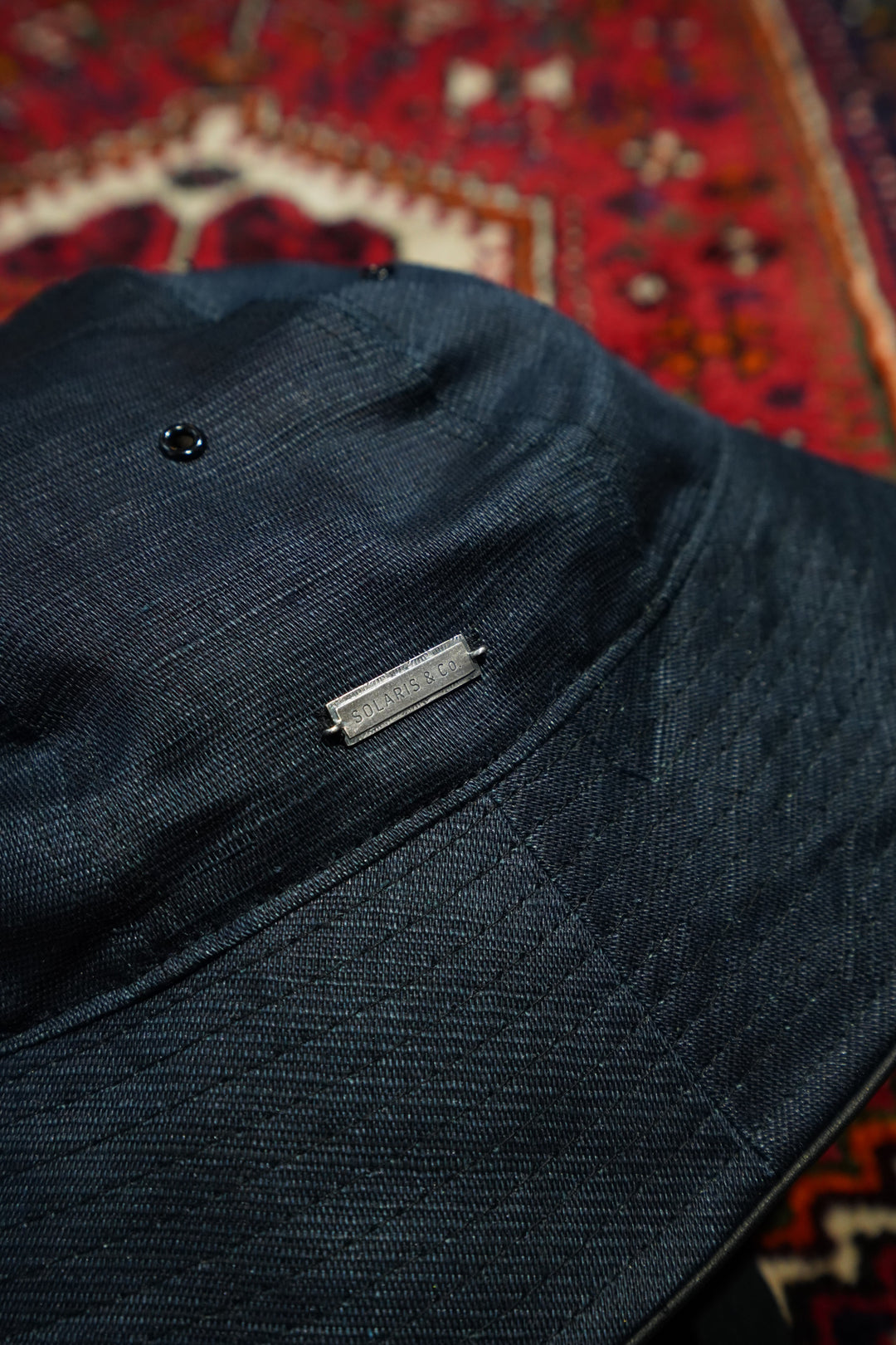 SOLARIS & CO ペイズリー バケットハット SOLARIS HEMP BUCKET HAT