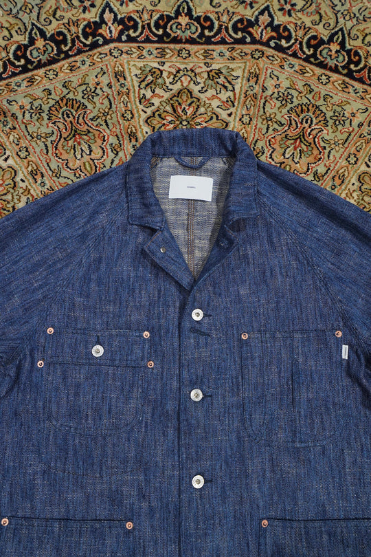 SUGARHILL(シュガーヒル)のSLUB DENIM COVERALL(INDIGO)(カバーオール