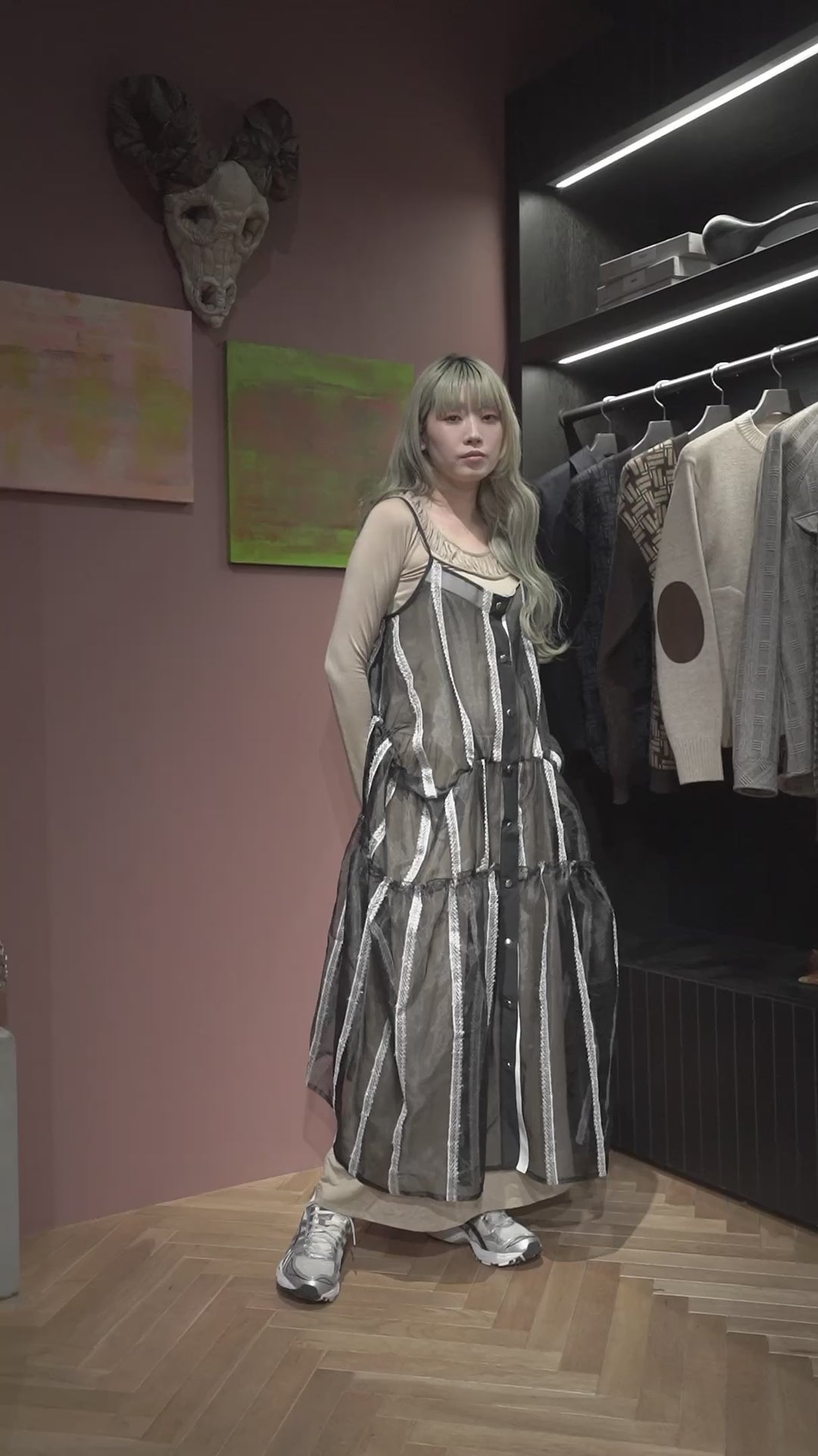 HOUGA(ホウガ)のcitrus dress(black)(ワンピース)の通販