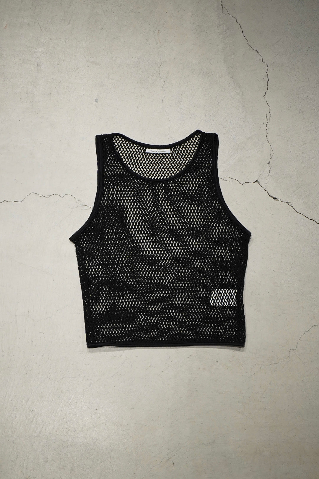 Children of the discordance メッシュタンクトップ Children of the discordanceのMESH TANKTOP(BLACK)(タンク