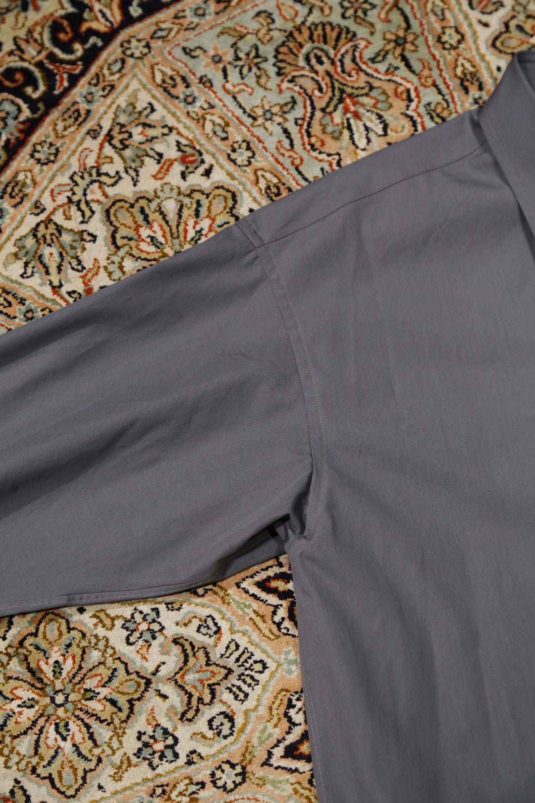 アレッジ　スタンダードシャツ　サックス Allege.(アレッジ)のStandard Stripe SH(SAX)(シャツ)の通販