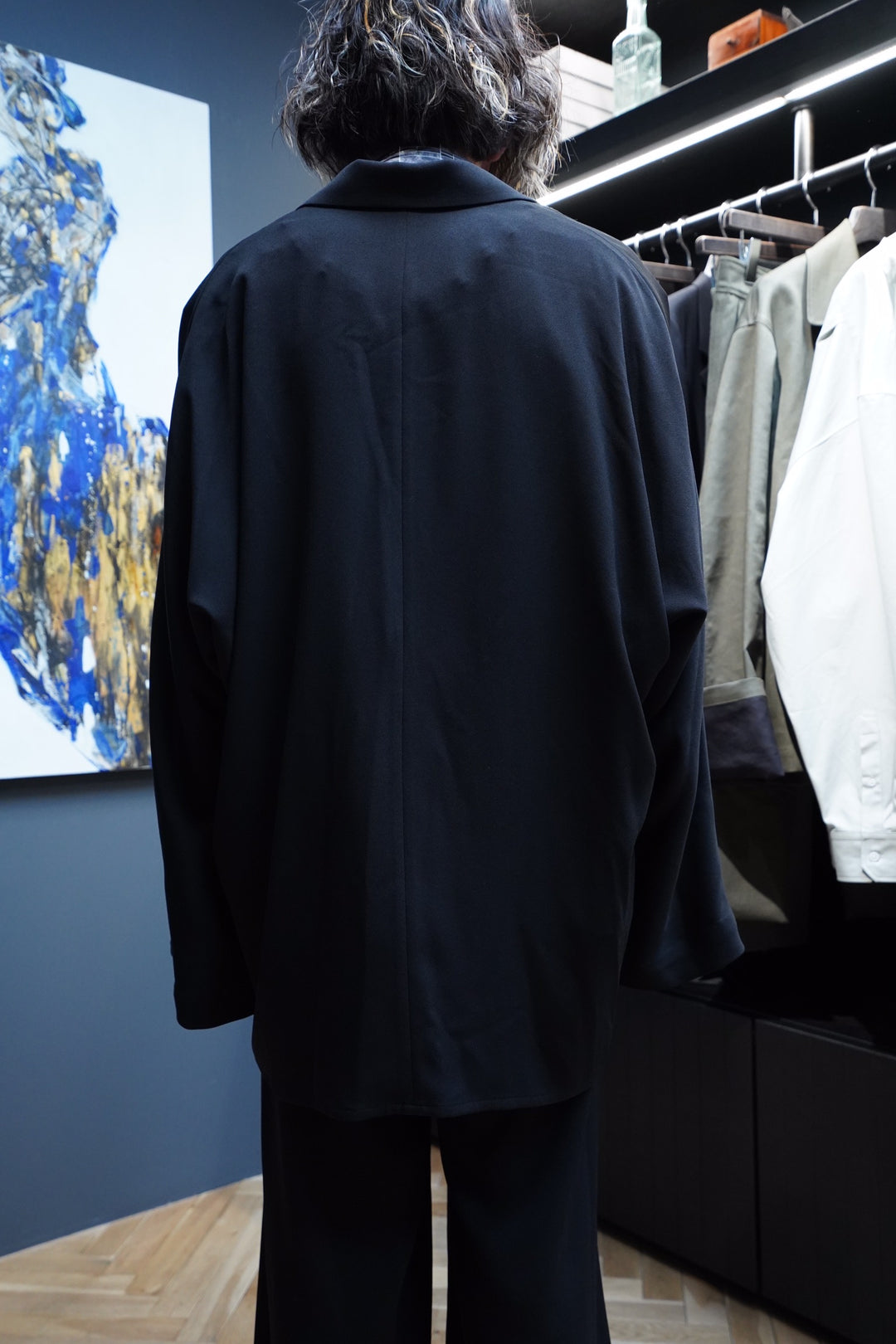UJOH(ウジョー)のDolman Sleeve JKT(BLACK)(ジャケット)の通販