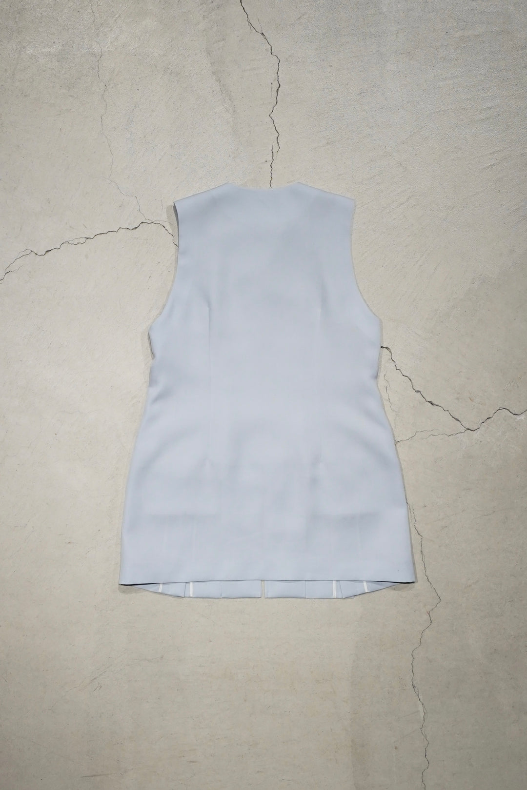 UJOH ZIP Slit Vest ブラック UJOH ZIP Slit Vest ブラック