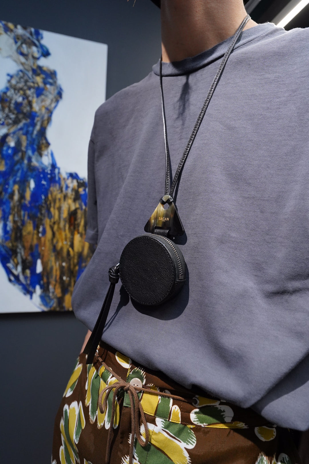【新品未使用・タグ付き】SAGAN VIENNA ネックレス ウォレット SAGAN VIENNA(サガン・ヴィエンナ)のCOIN NECKLACE WALLET ROUND