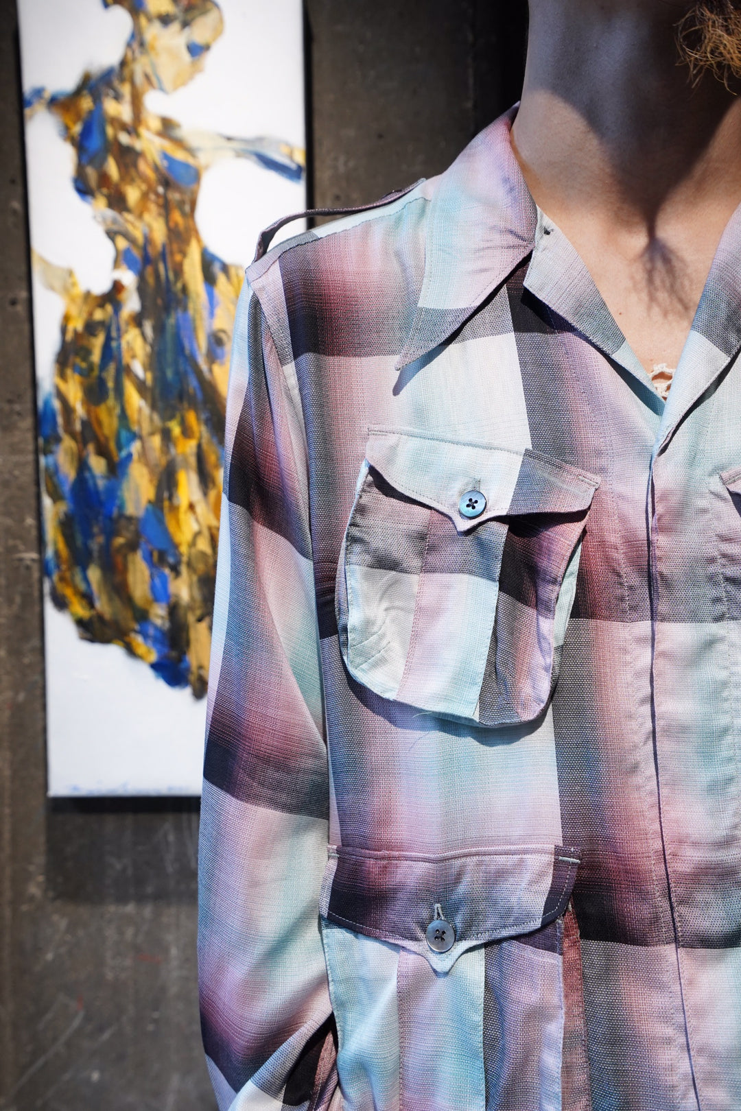 【定価48400】 sugarhill Panama Fatigue Shirt SUGARHILL