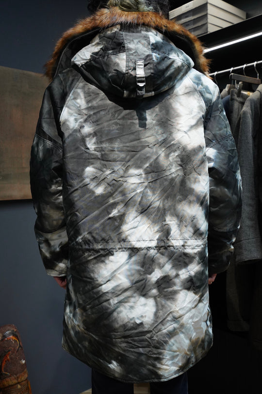 SUGARHILL（シュガーヒル）のPOUR CAMO N3-B(OLIVE BLACK)(コート)の