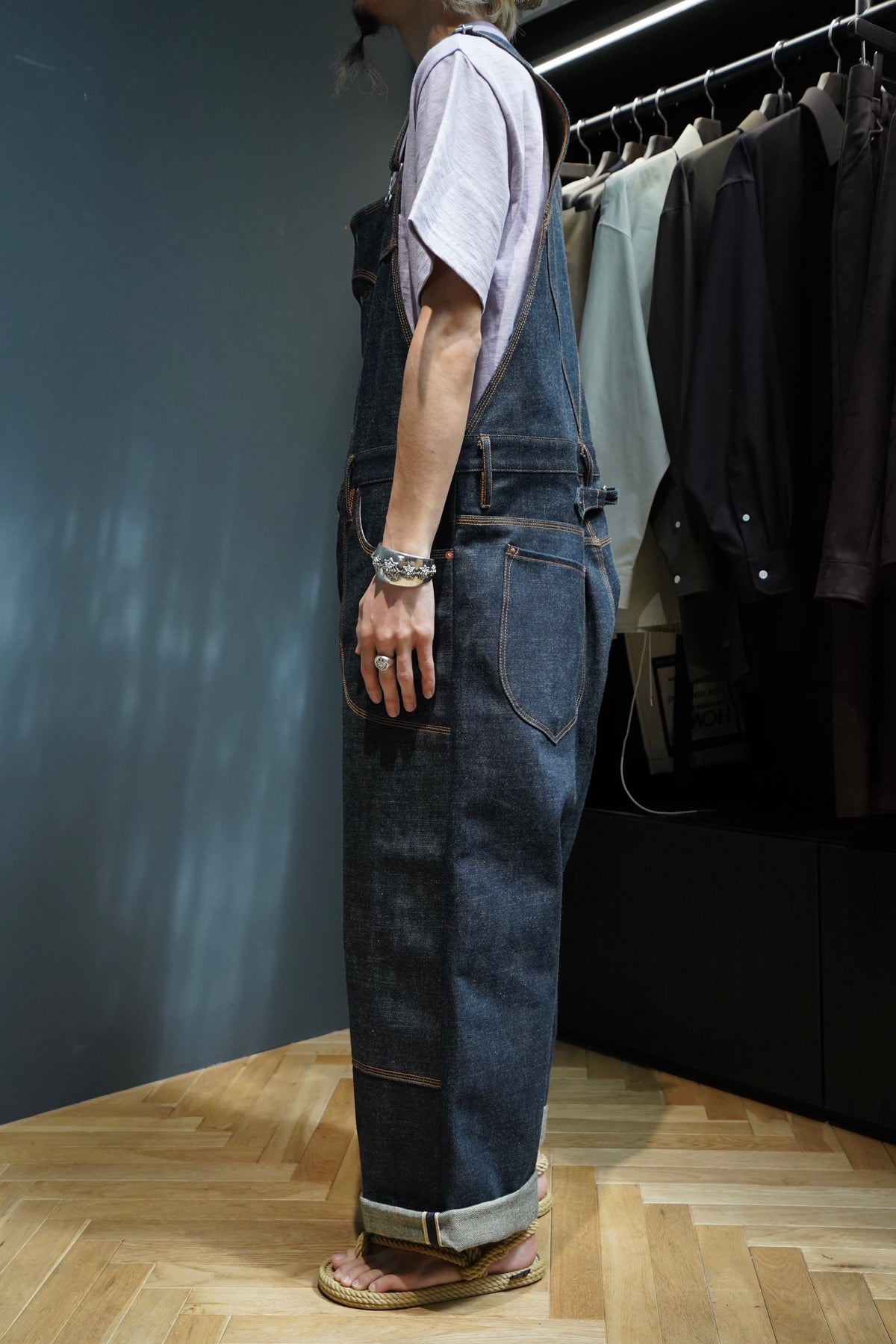 SUGARHILL(シュガーヒル)のCLASSIC DENIM OVERALLS(RIGID INDIGO