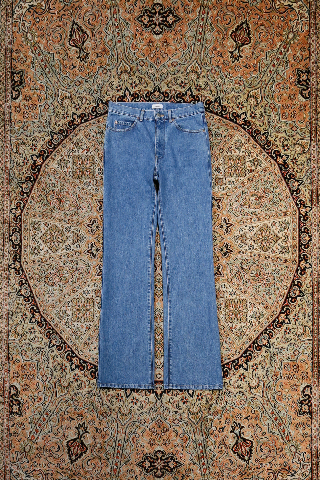 パンツ Bicolor Semi-Flare Denim Semi flare denim/マシンウォッシャブル（デニムパンツ/ジーンズ
