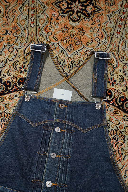 SUGARHILL(シュガーヒル)のMULTI FADE DENIM OVERALL(FADED