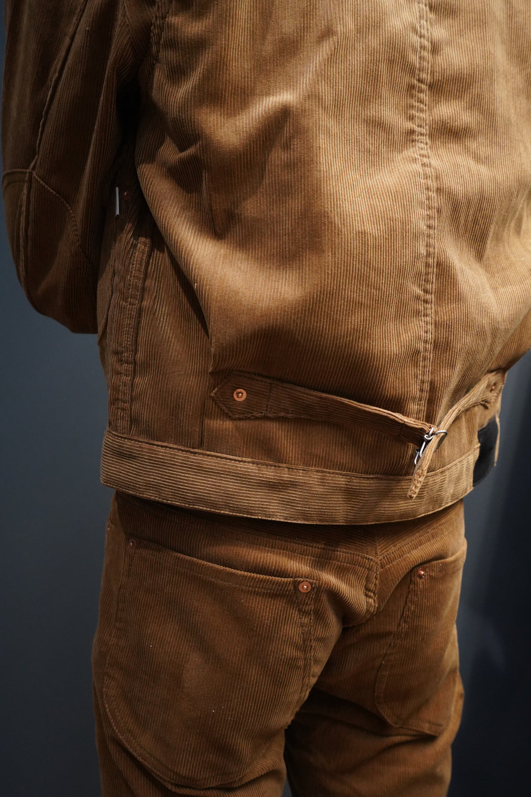 SUGARHILL(シュガーヒル)のCORDUROY DENIM JACKET(BROWN)(ジャケット