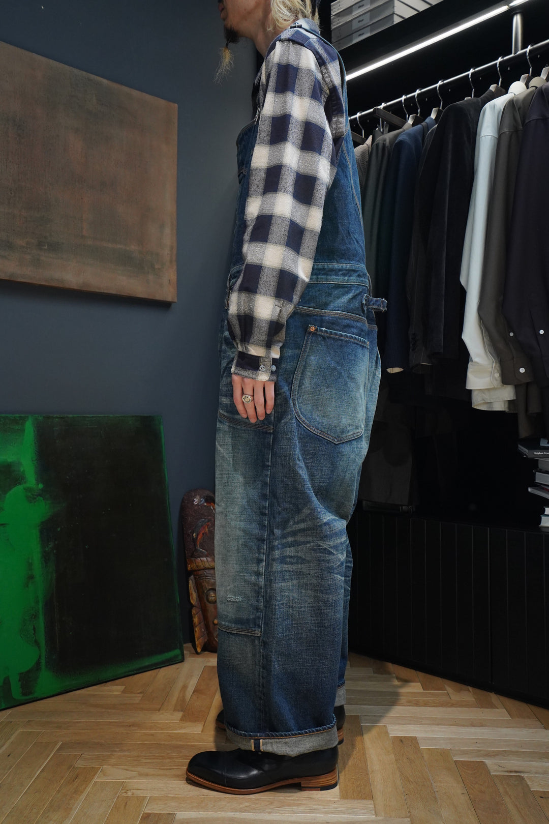 SUGARHILL(シュガーヒル)のMULTI FADE DENIM OVERALL(FADED