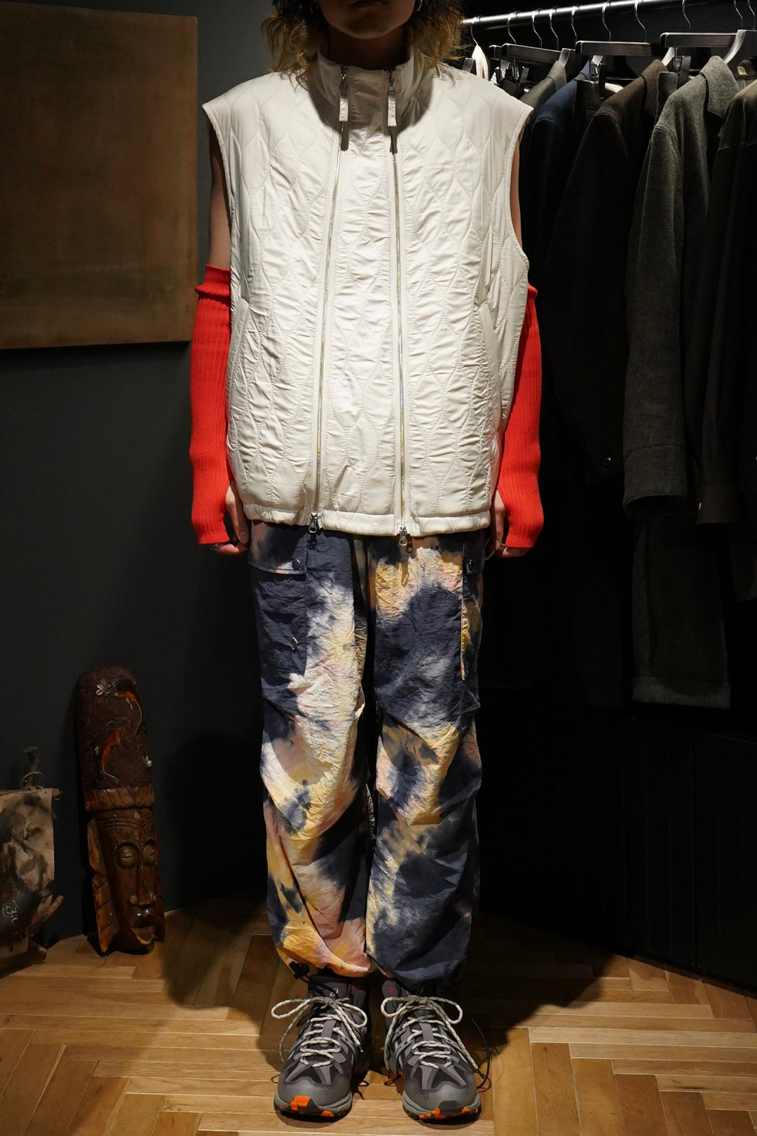 UJOH(ウジョー)のW Zip-up Vest(WHITE)(ベスト)の通販 | CEDARWOOD