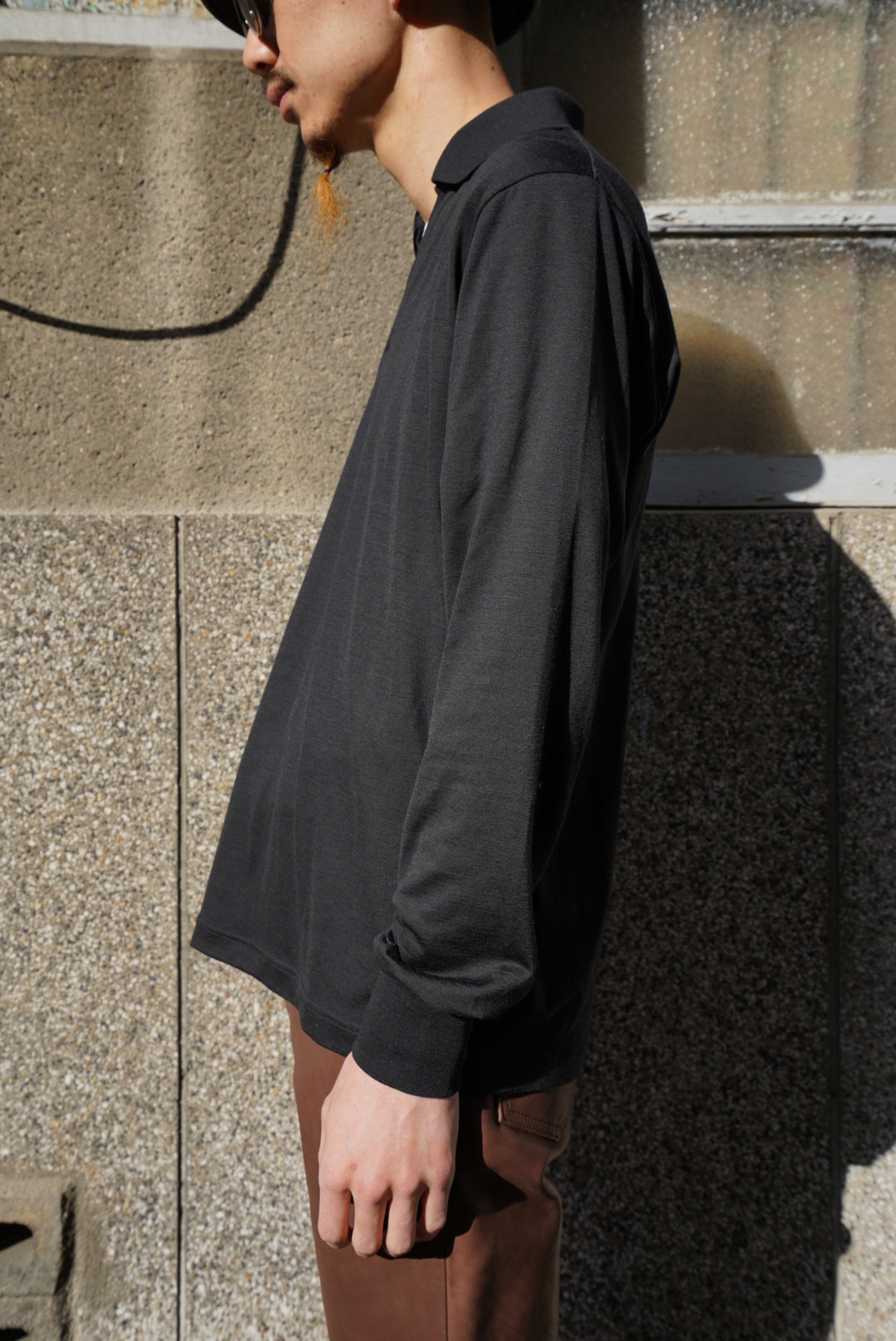 Allege. （アレッジ）のSkipper L/S Cutsew （BLACK）（ニット