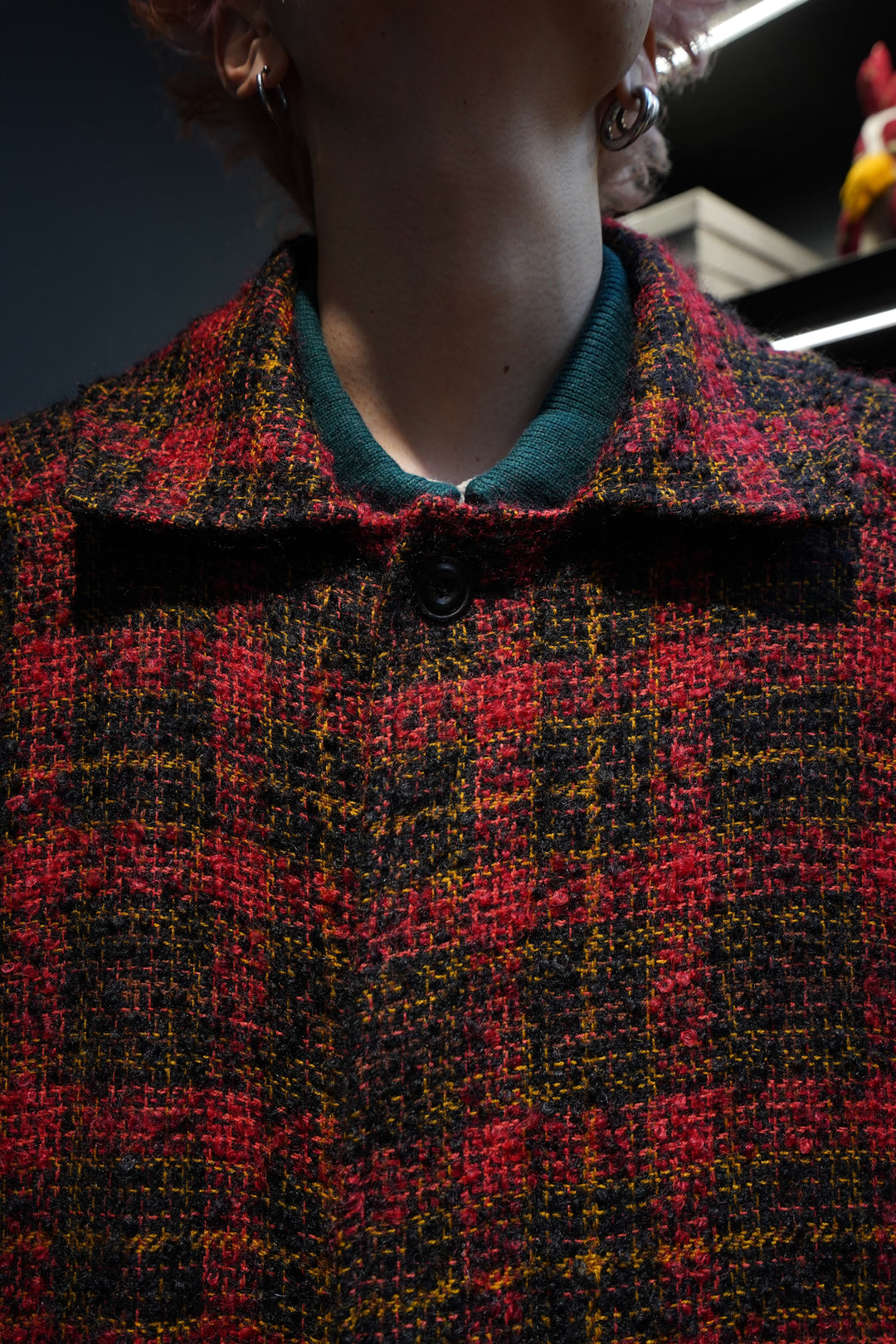 NICHOLAS DALEY(ニコラス デイリー)のBIG MAC COAT(RED/CHOCOLATE