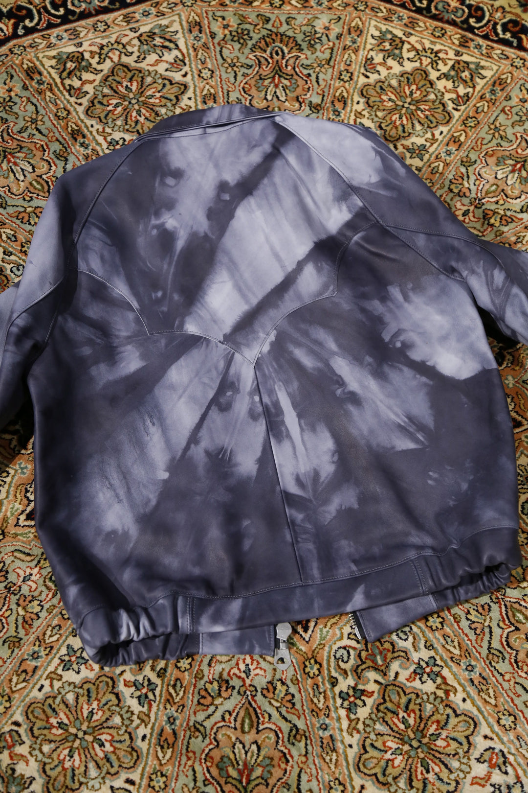 SUGARHILL（シュガーヒル）のSHIBORI-SOME LEATHER WESTERN JACKET