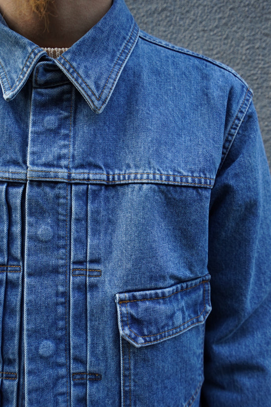 Allege.(アレッジ)のBleaching Denim Blouson(デニムジャケット)(L