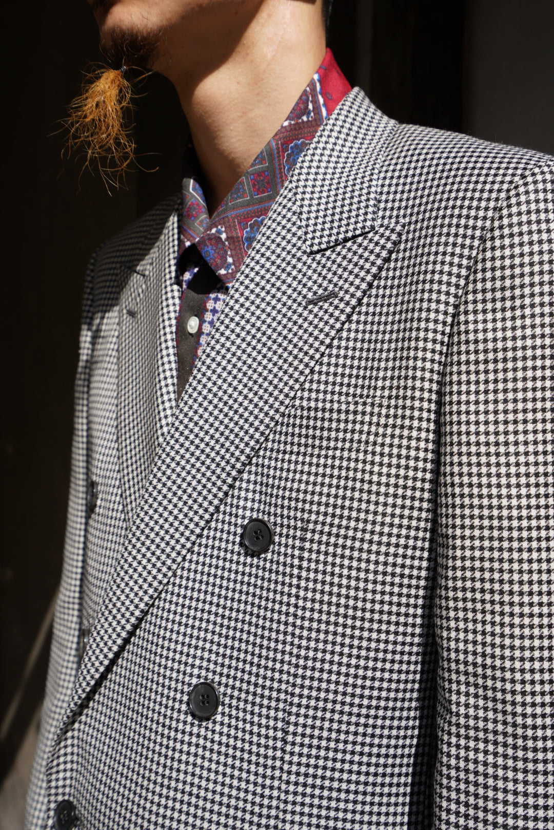 LITTLEBIG(リトルビッグ)のHoundstooth Double Breasted Jacket