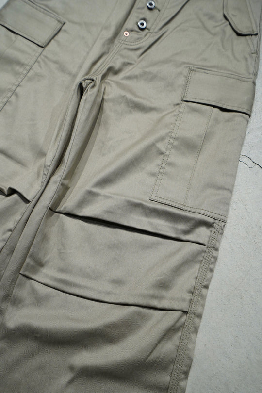 Sugarhill's HERRINGBONE ARMY CARGO PANTS (khaki) (cargo