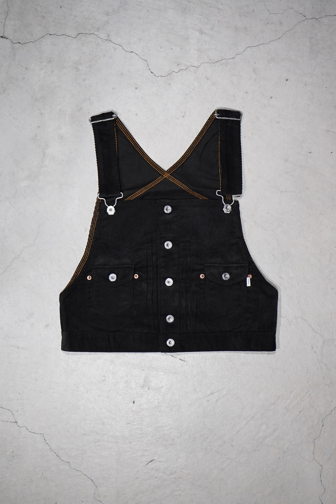 最安値【size2】sugarhill コーデュロイベスト SUGARHILL(シュガーヒル)のCORDUROY VEST(BLACK)(ベスト)の通販