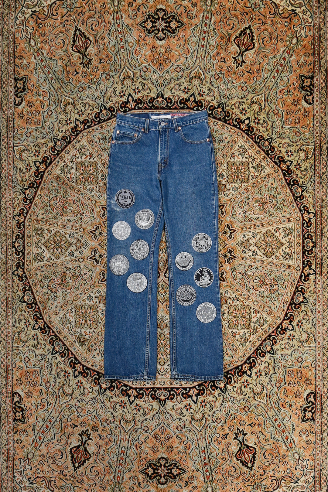 Children of the discordanceのTYPE-517 EMBROIDERY DENIM A(BLUE