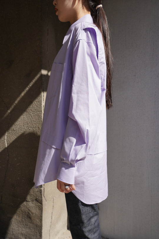 LITTLEBIG(リトルビッグ)のActive Pleats SH(PURPLE)(シャツ)の通販