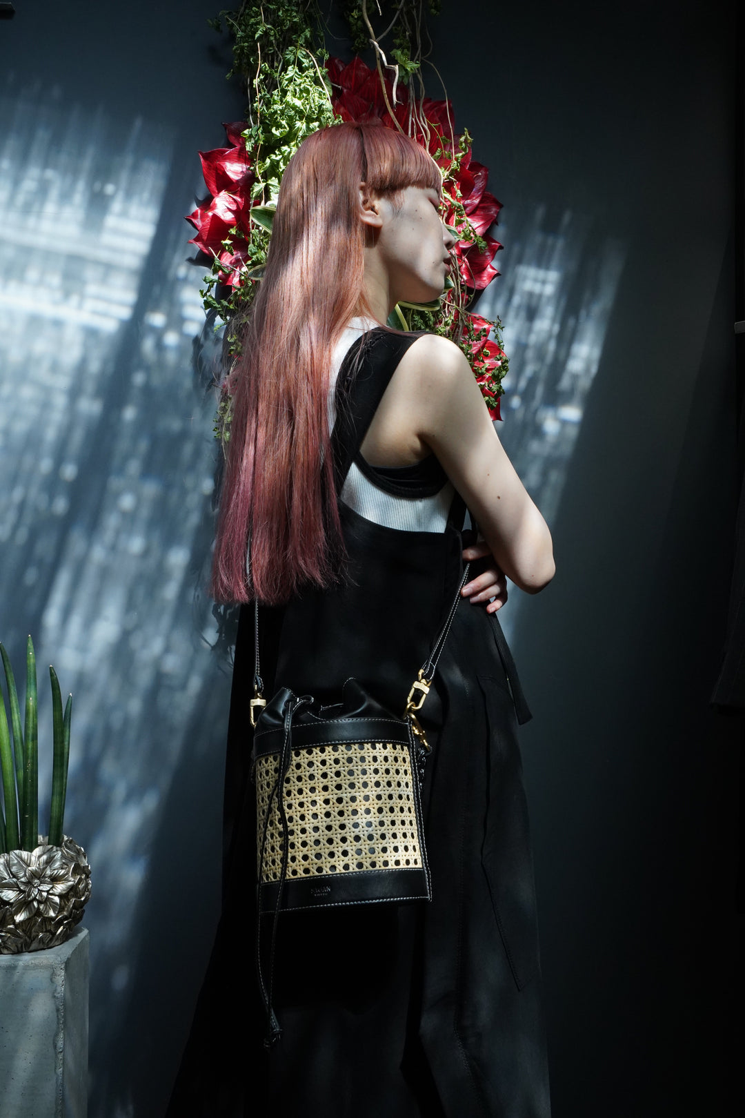 SAGAN VIENNA(サガン・ヴィエンナ)のVIENNA BUCKET BAG NANO(BLACK