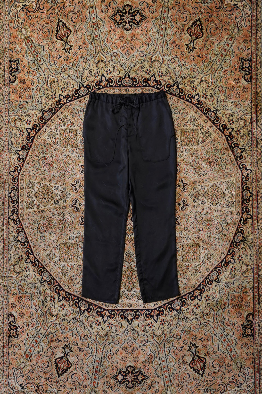Nobuyuki Matsui(ノブユキ マツイ)のLining Pants(BLACK)(パンツ)の
