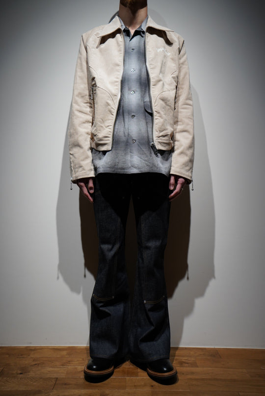 SUGARHILL（シュガーヒル）のCORDUROY WESTERN JACKET（OFF WHITE