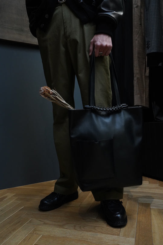バッグ SAGAN Vienna PAZAR BOOK TOTE BLACK Pazar Book Tote Antique Black – sagan-vienna