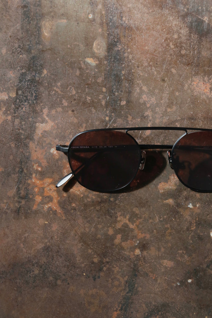 中古】美品 YUICHI TOYAMA. ユウイチトヤマ メガネフレーム U-116  